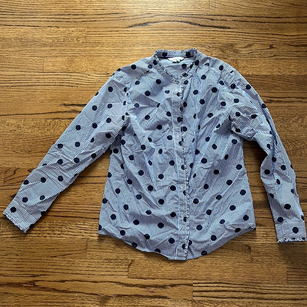 Boden | Virginie Ruffle shirt. US size 12